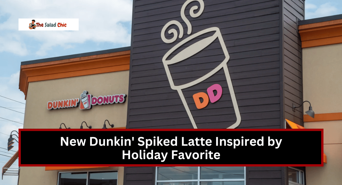 New Dunkin' Spiked Latte Inspired by Holiday Favorite