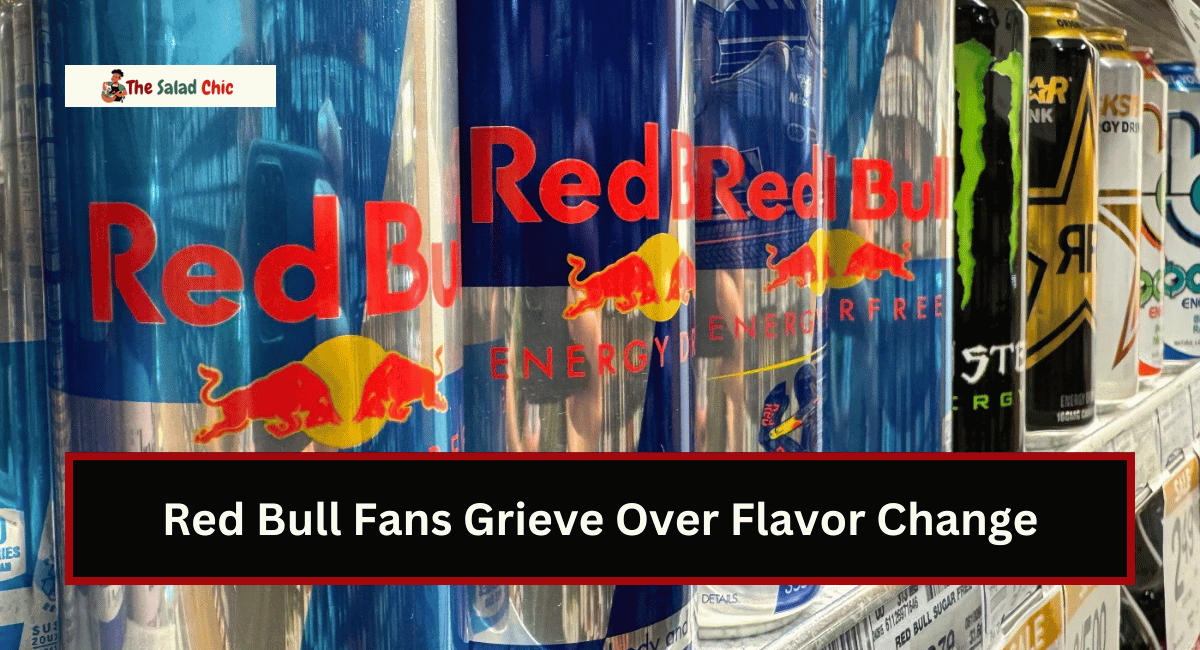 Red Bull Fans Grieve Over Flavor Change