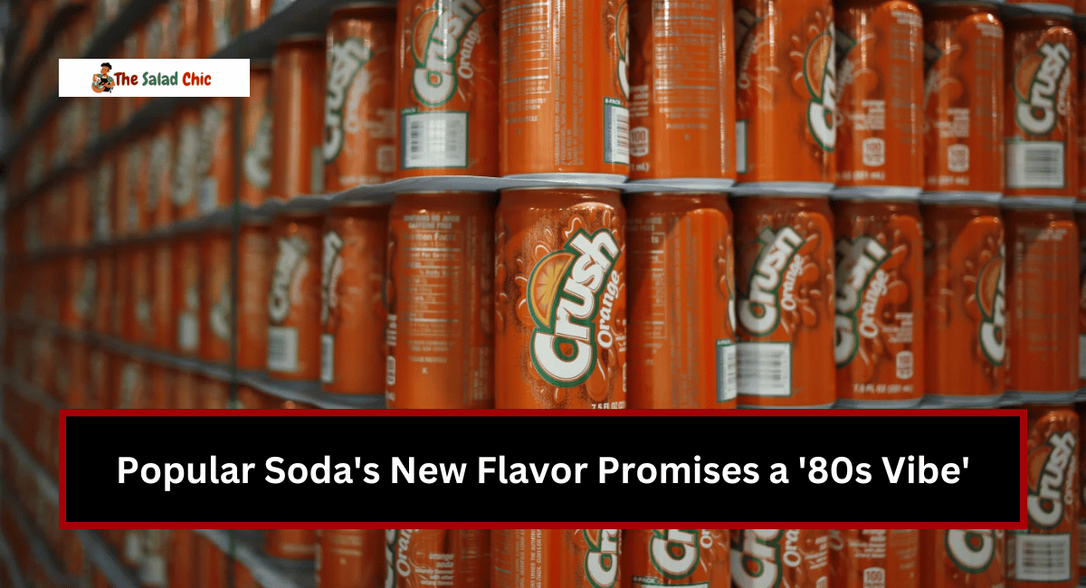 Popular Soda's New Flavor Promises a '80s Vibe'