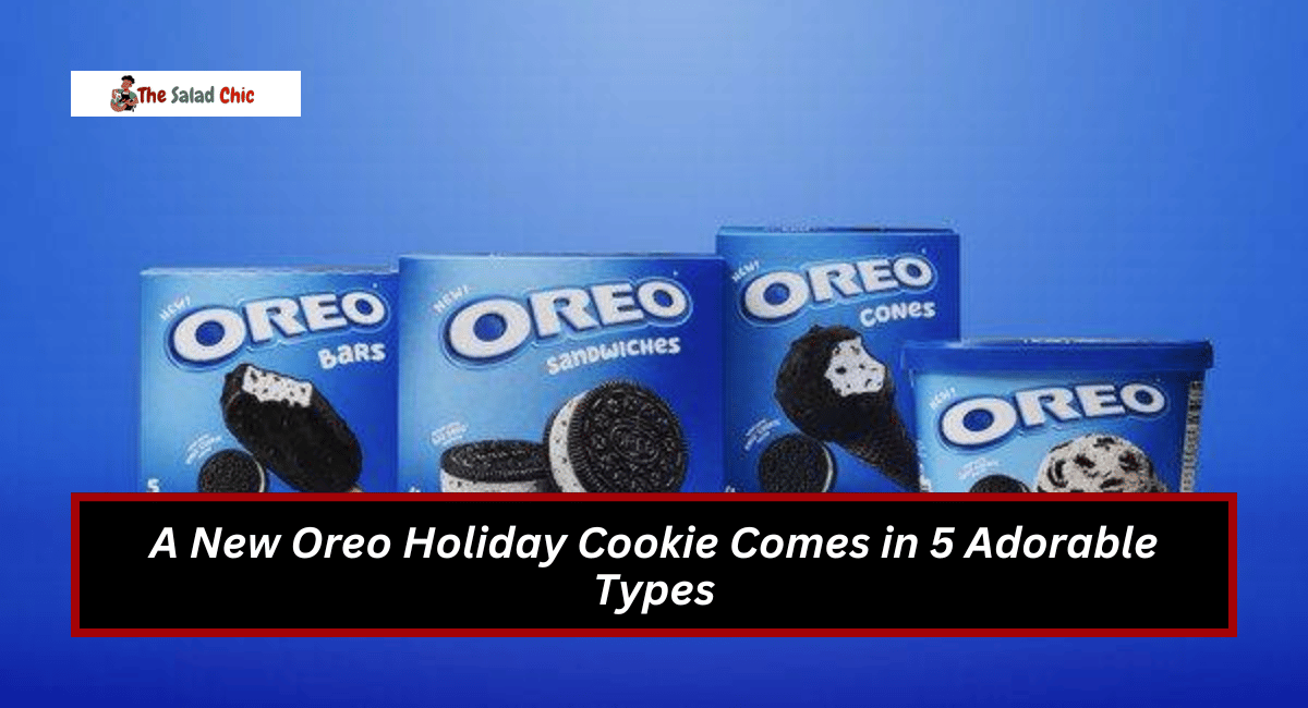 A New Oreo Holiday Cookie Comes in 5 Adorable Types