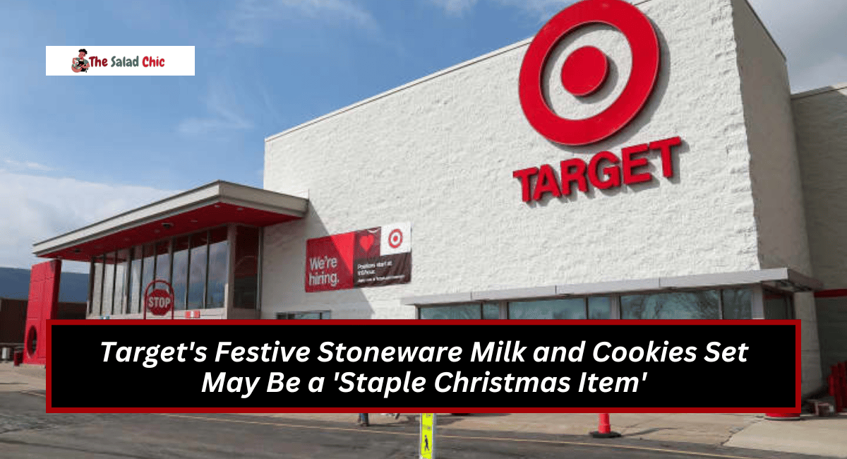 Target's Festive Stoneware Milk and Cookies Set May Be a 'Staple Christmas Item'