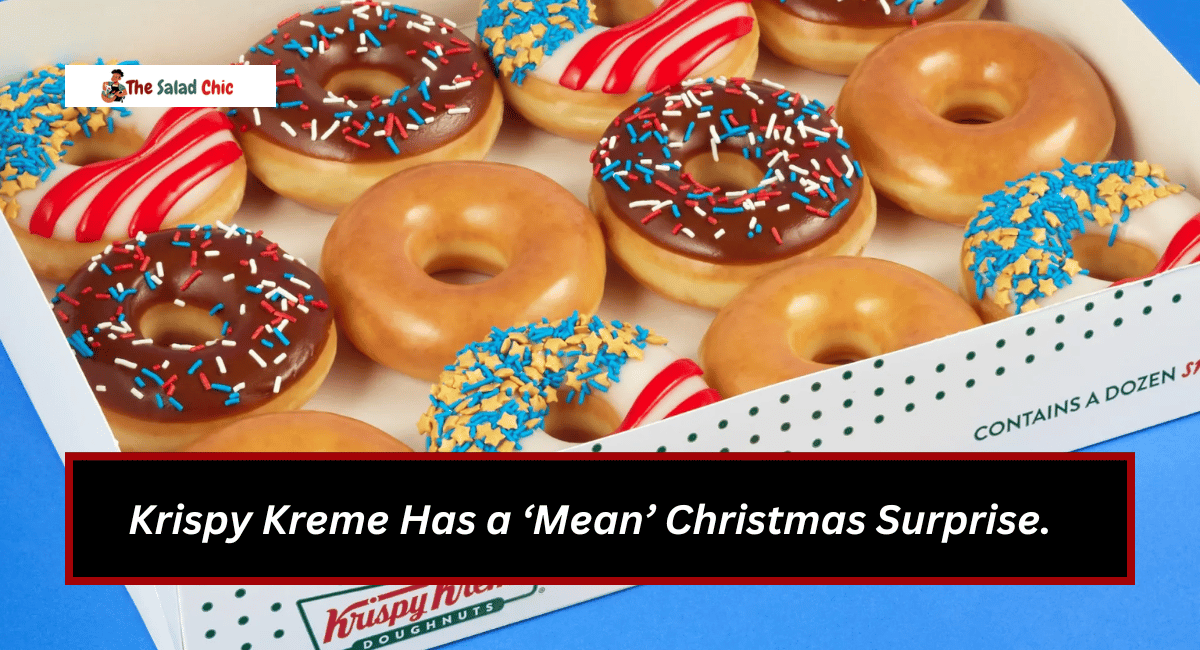 Krispy Kreme Has a ‘Mean’ Christmas Surprise.