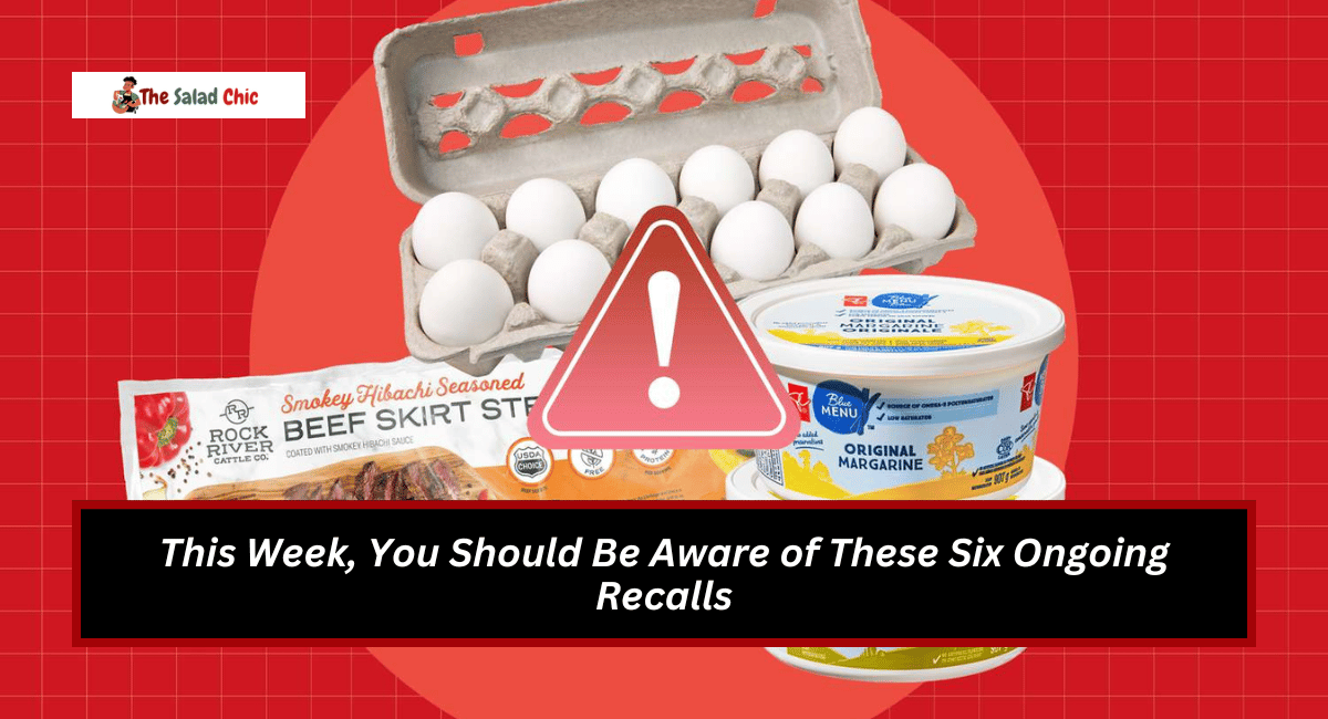 This Week, You Should Be Aware of These Six Ongoing Recalls