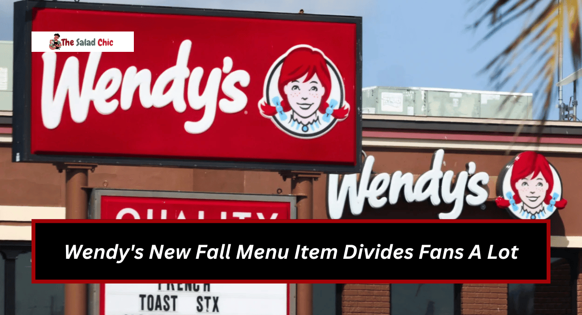 Wendy's New Fall Menu Item Divides Fans A Lot