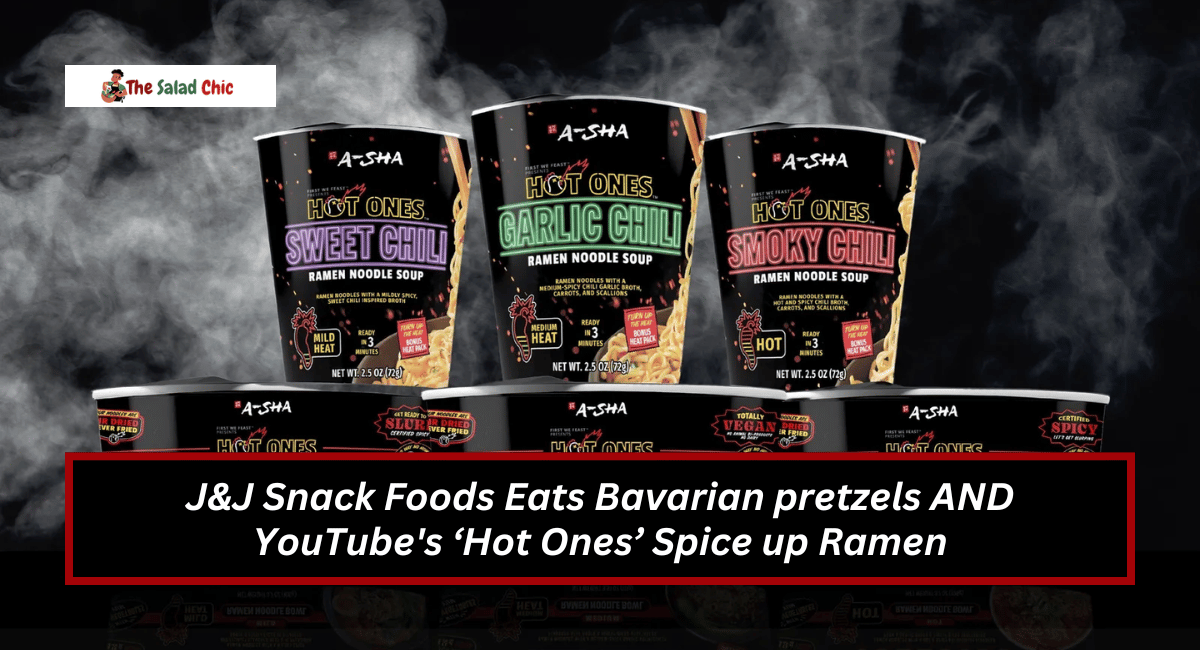 J&J Snack Foods Eats Bavarian pretzels AND YouTube's ‘Hot Ones’ Spice up Ramen