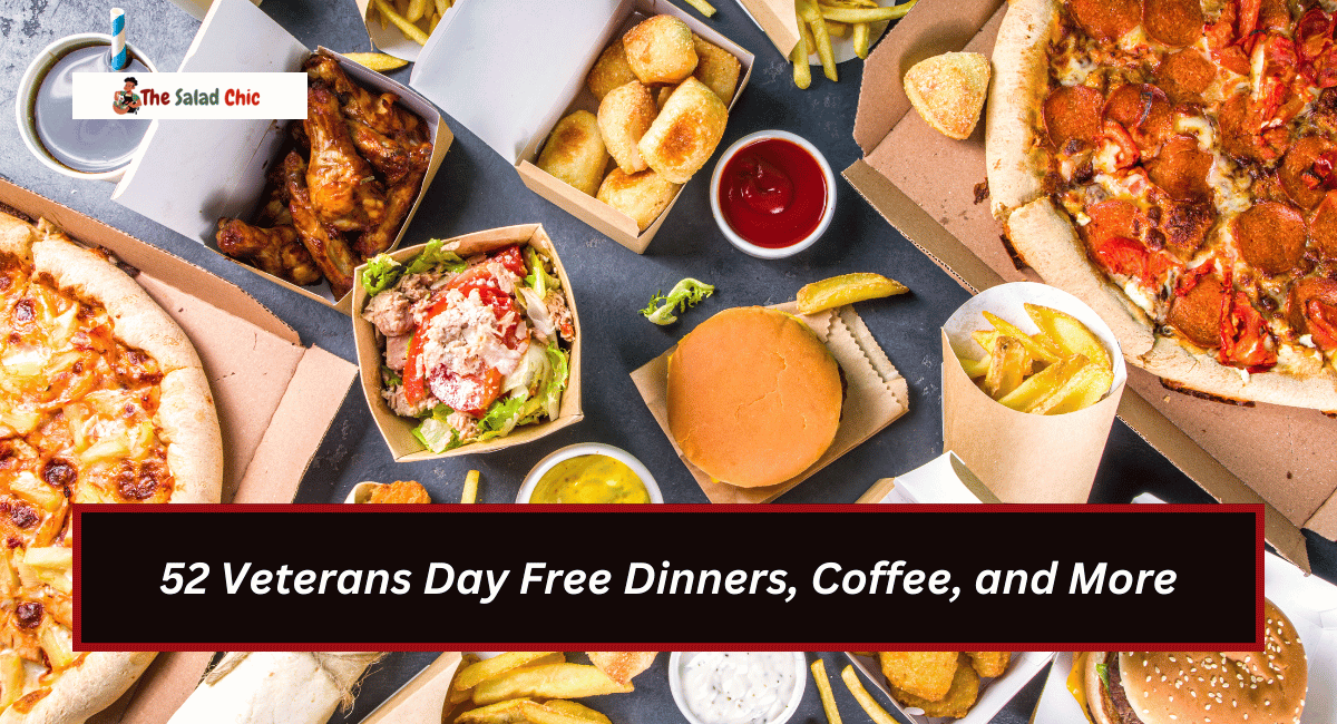 52 Veterans Day Free Dinners, Coffee, and More