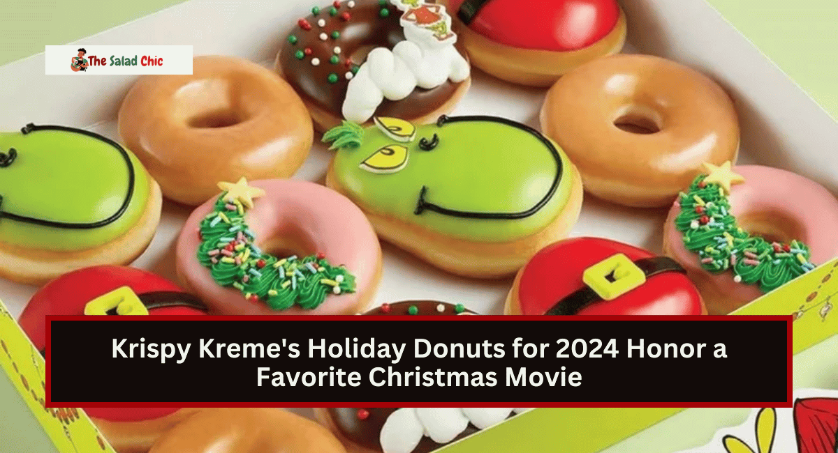 Krispy Kreme's Holiday Donuts for 2024 Honor a Favorite Christmas Movie