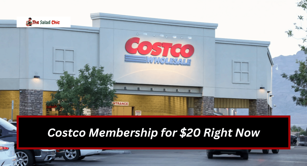 Costco Membership for $20 Right Now