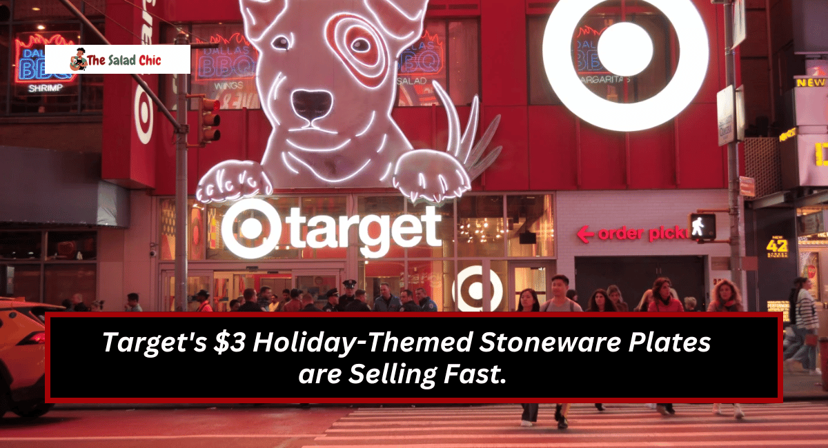 Target's $3 Holiday-Themed Stoneware Plates are Selling Fast.