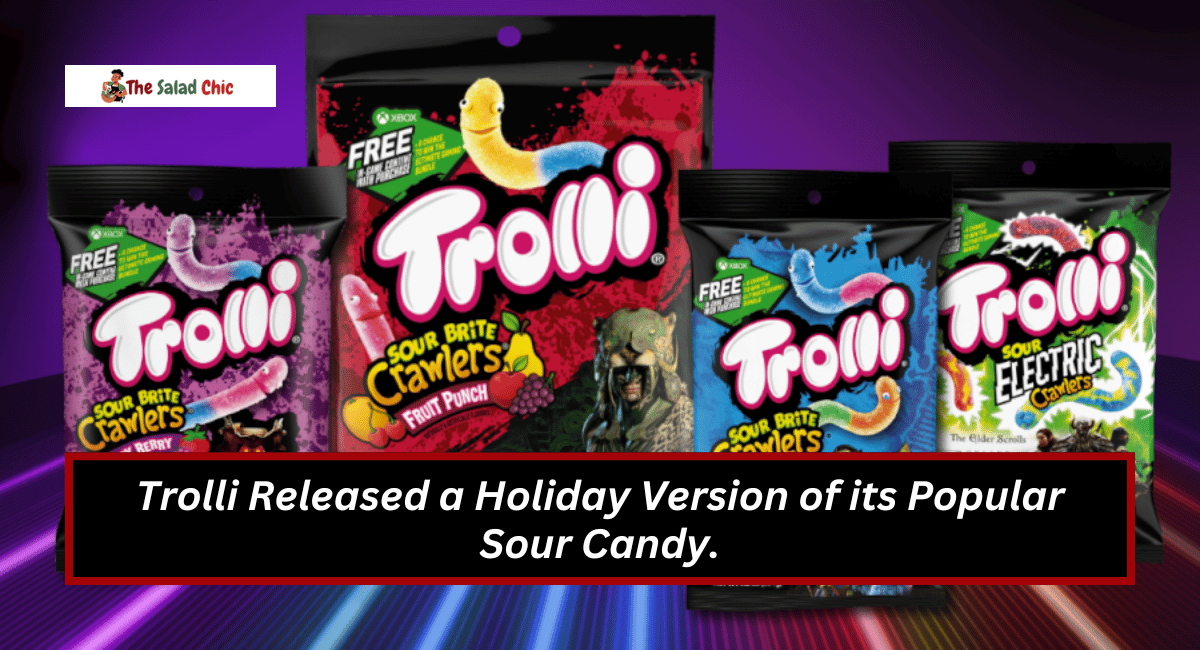 Trolli Released a Holiday Version of its Popular Sour Candy.