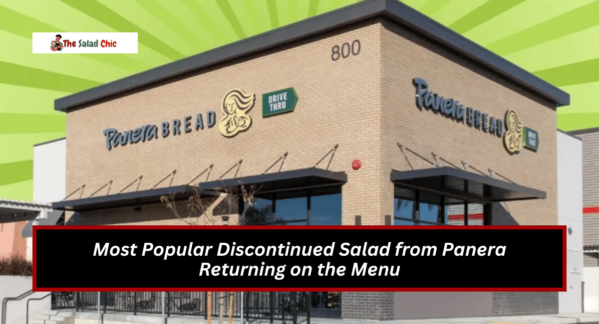 Most Popular Discontinued Salad from Panera Returning on the Menu